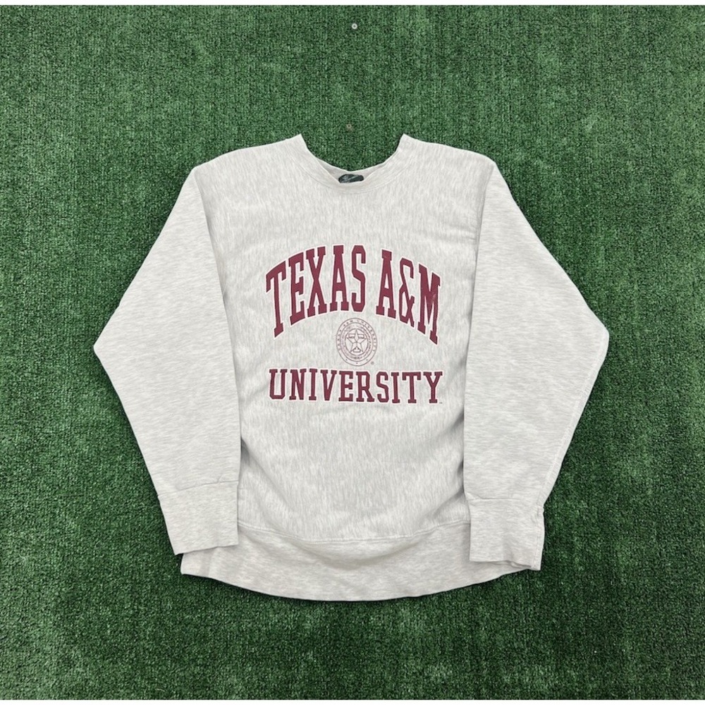 Vintage Texas A&M Aggies Crewneck Sweatshirt Size Medium University Sports